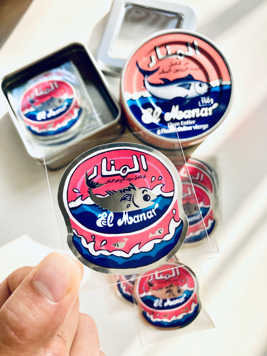 🐟Tunisian Tuna Can Sticker